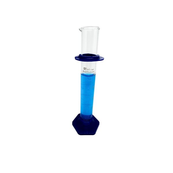Proveta Graduada Boro 3.3 com Base de Polipropileno 50mL