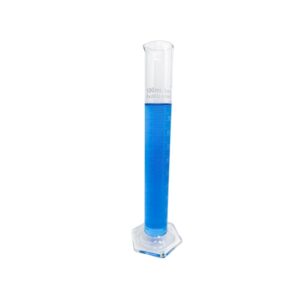 Proveta Graduada Boro 3.3 com Base de Vidro 100mL