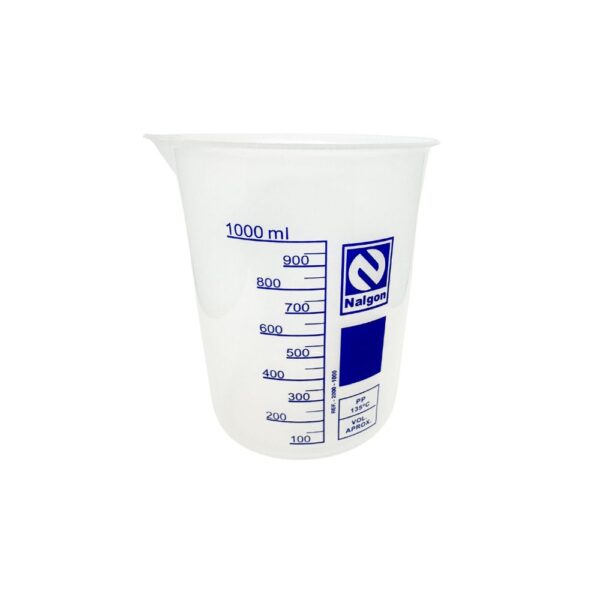 Béquer em PP Autoclavável 1000mL Subd. 50/50mL - Imagem 2
