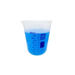 Béquer em PP Autoclavável 2000mL Subd. 100/100mL