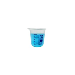 Béquer em PP Autoclavável 50mL Subd. 5/5mL