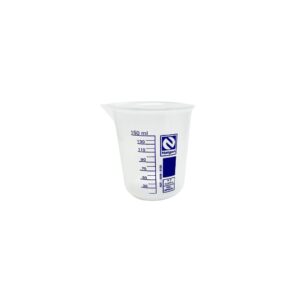 Béquer em PP Autoclavável 150mL Subd. 10/10mL