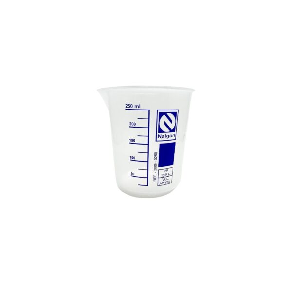 Béquer em PP Autoclavável 250mL Subd. 25/25mL - Imagem 2