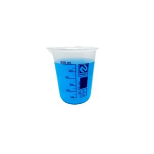 Béquer em PP Autoclavável 600mL Subd. 50/50mL