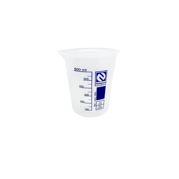 Béquer em PP Autoclavável 600mL Subd. 50/50mL - Imagem 2