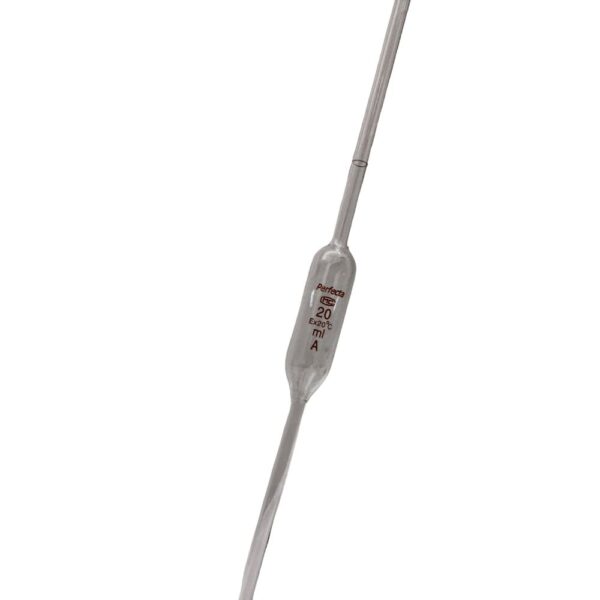 Pipeta Volumétrica de Esgotamento Total Classe A 20mL - Imagem 2