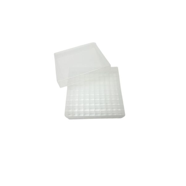 Criobox de Plástico para 100 Tubos de 1,5/2,0ml cor Neutra