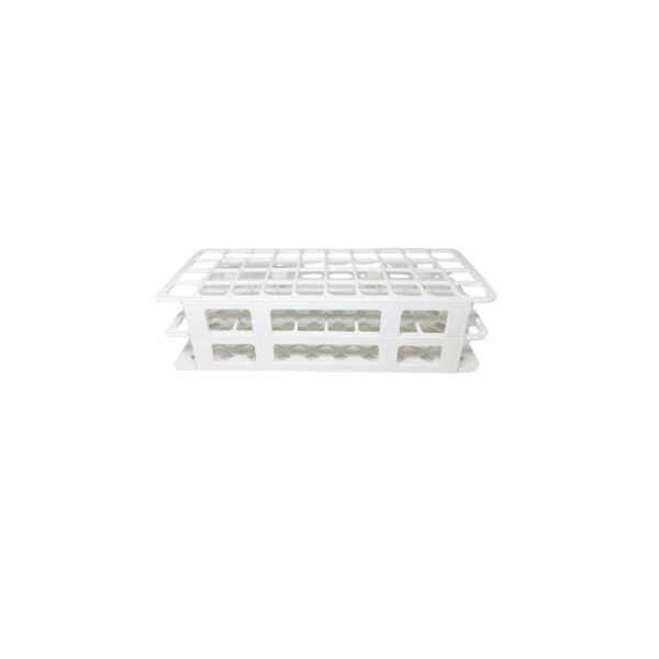 Estante para Tubos 20mm 40 Furos Plástico Branca