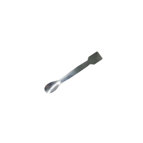 Espátula com Colher em Chapa de aço Inox 17cm