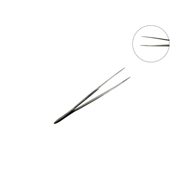 Pinça Histológica Ponta Fina 12cm para Uso Geral