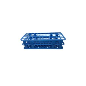 Estante em Polipropileno para 60 Tubos de Ensaio 17mm Azul