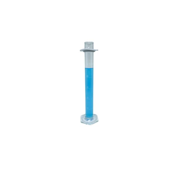 Proveta Graduada Base Hexagonal Vidro 50ml
