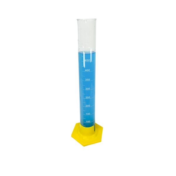 Proveta Graduada Base Sextavada Polipropileno Divisão 5/1 500ml