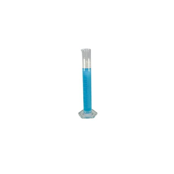 Proveta Graduada Base Hexagonal de Vidro 100ml