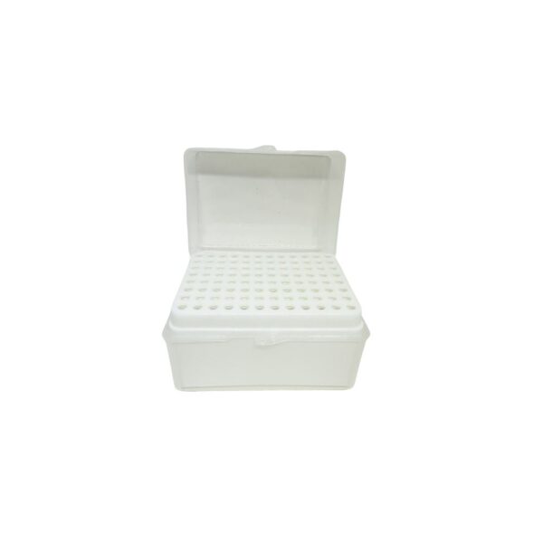 Rack com Tampa para Ponteiras 96 lugares 200uL