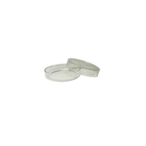 Placa de Petri Vidro Borossilicato 100x20mm Espessura de 1 a 1,2mm