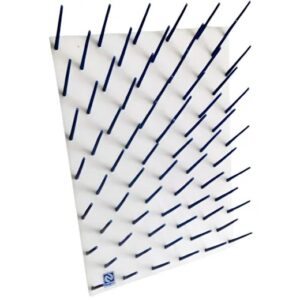 Suporte para Secagem de Vidrarias em Polipropileno para 72 Peças 45x68cm