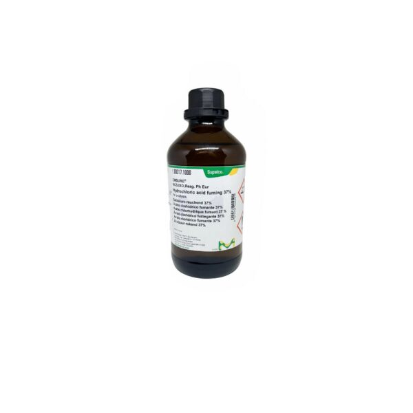 Ácido Clorídrico Fumegante 37% 1 Litro  CAS 7647-01-0 Merck