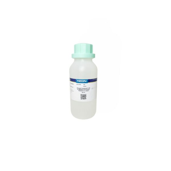 Solução Tampão pH 4,00 de Biftalato de Potássio Hidróxido de Sódio 500ml Neon