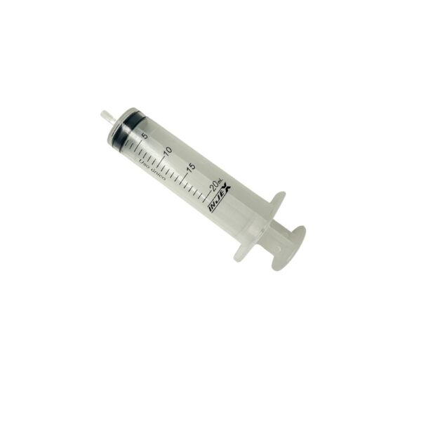 Seringa Descartável Bico Luer Slip Sem Agulha 20ml