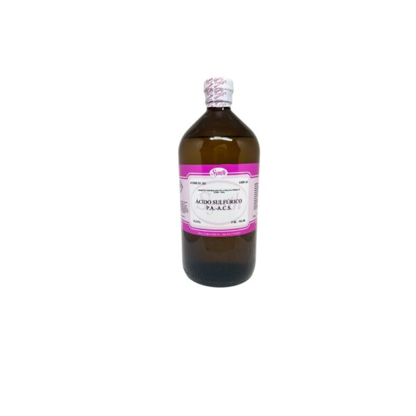 Ácido Sulfúrico PA ACS (1840g) 1000ml CAS  7664-93-9 Labsynth