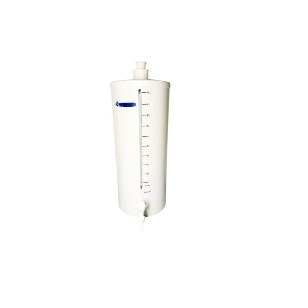 Barrilete PVC de 10 Litros para Água Deionizada