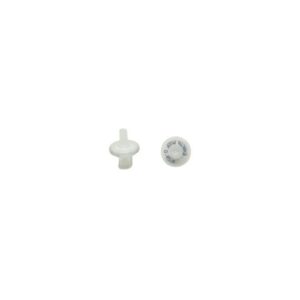 Filtro Seringa Hidrofóbico PVDF 13mm 0,45um Pacote com 100 unidades