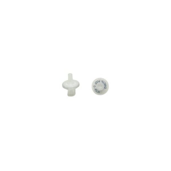 Filtro Seringa Hidrofóbico PVDF 13mm 0,45um Pacote com 100 unidades